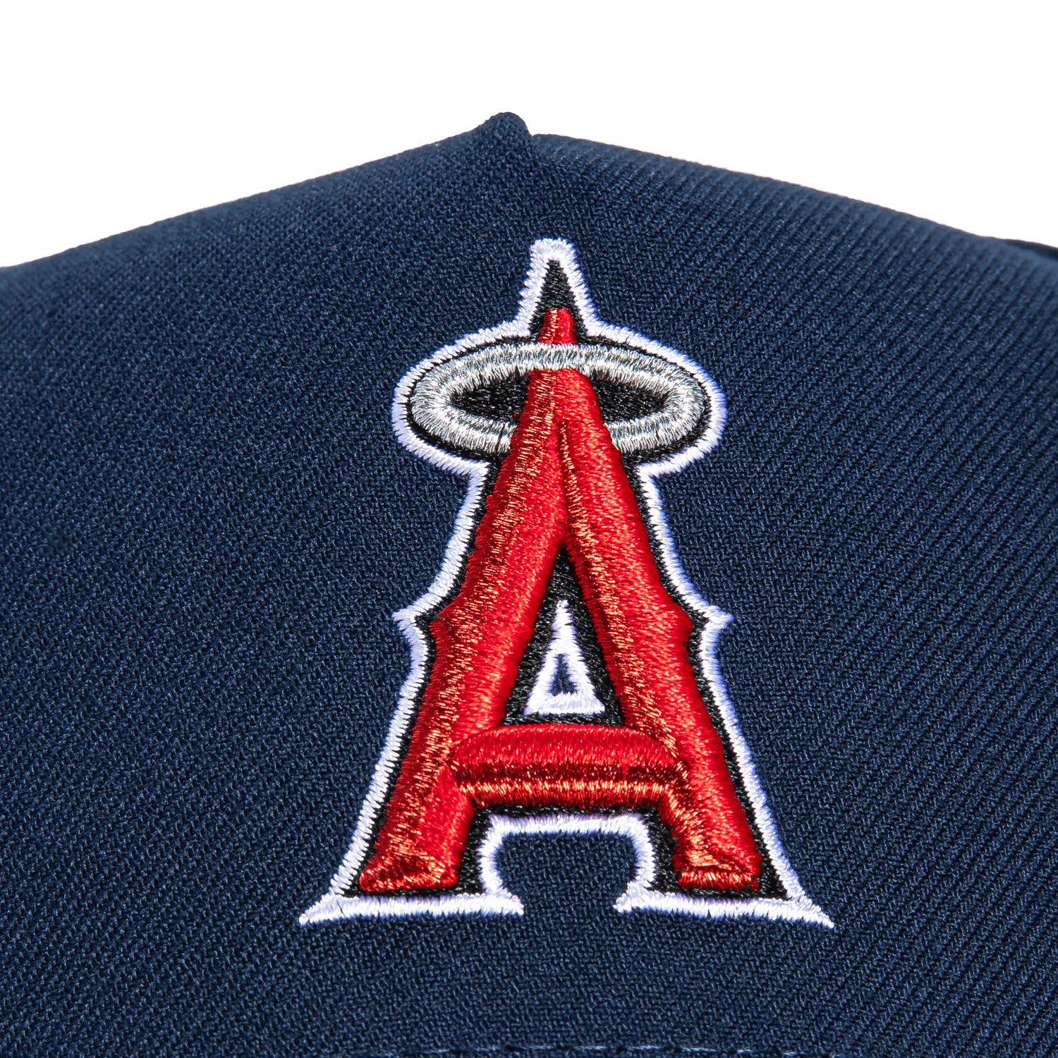 New Era 9Forty A-Frame Los Angeles Angels 60th Anniversary Patch Snapback Hat - Navy & Black - Official MLB Baseball Cap for Men & Women - Perfect for Games, Collecting & Streetwear Fashion