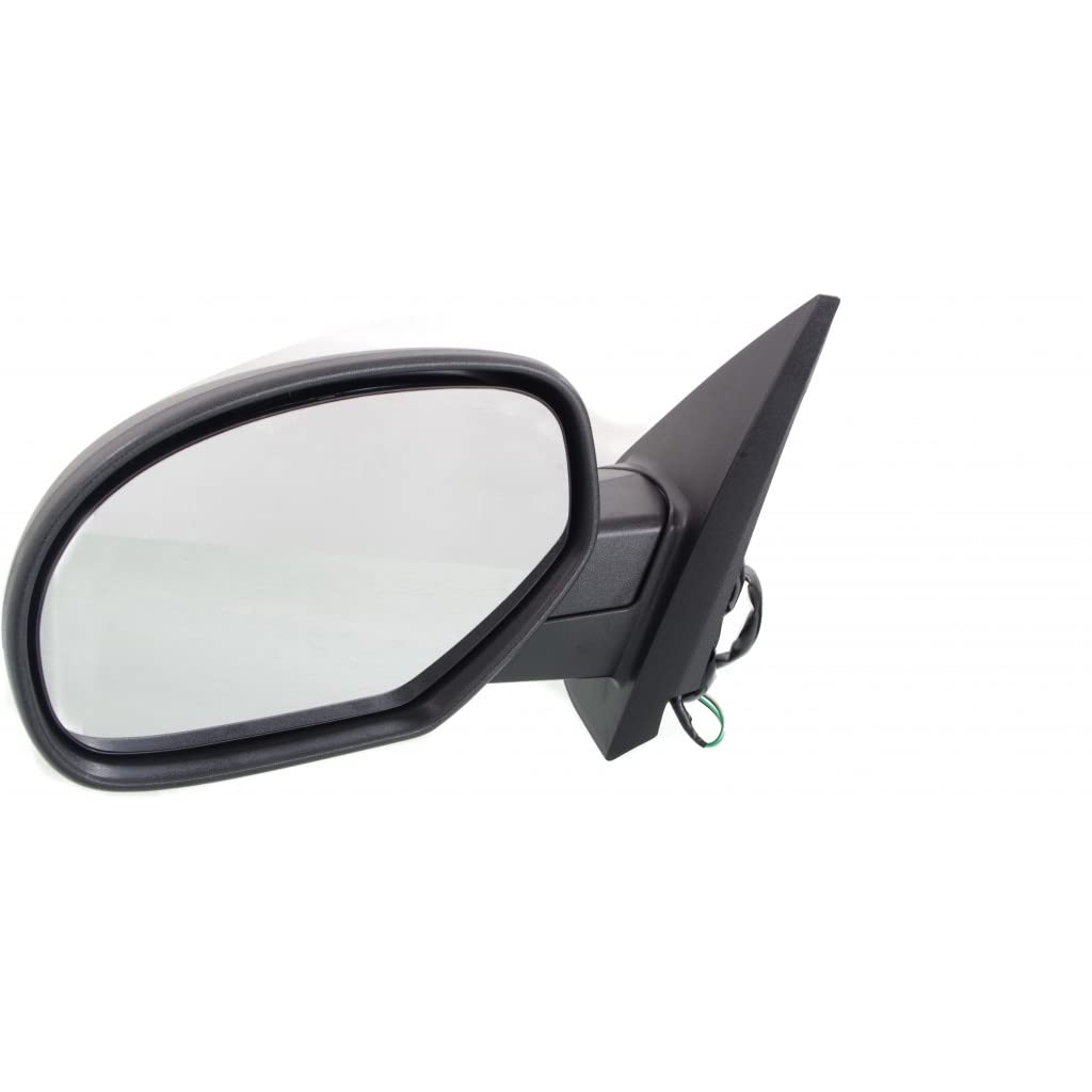 2007-2014 GMC Yukon Power Folding Heated Side Mirrors - Gloss Black Pair (Driver & Passenger) | GM1320336, GM1321336 | 20843177, 20809968 | Perfect for Winter Driving & Enhanced Visibility