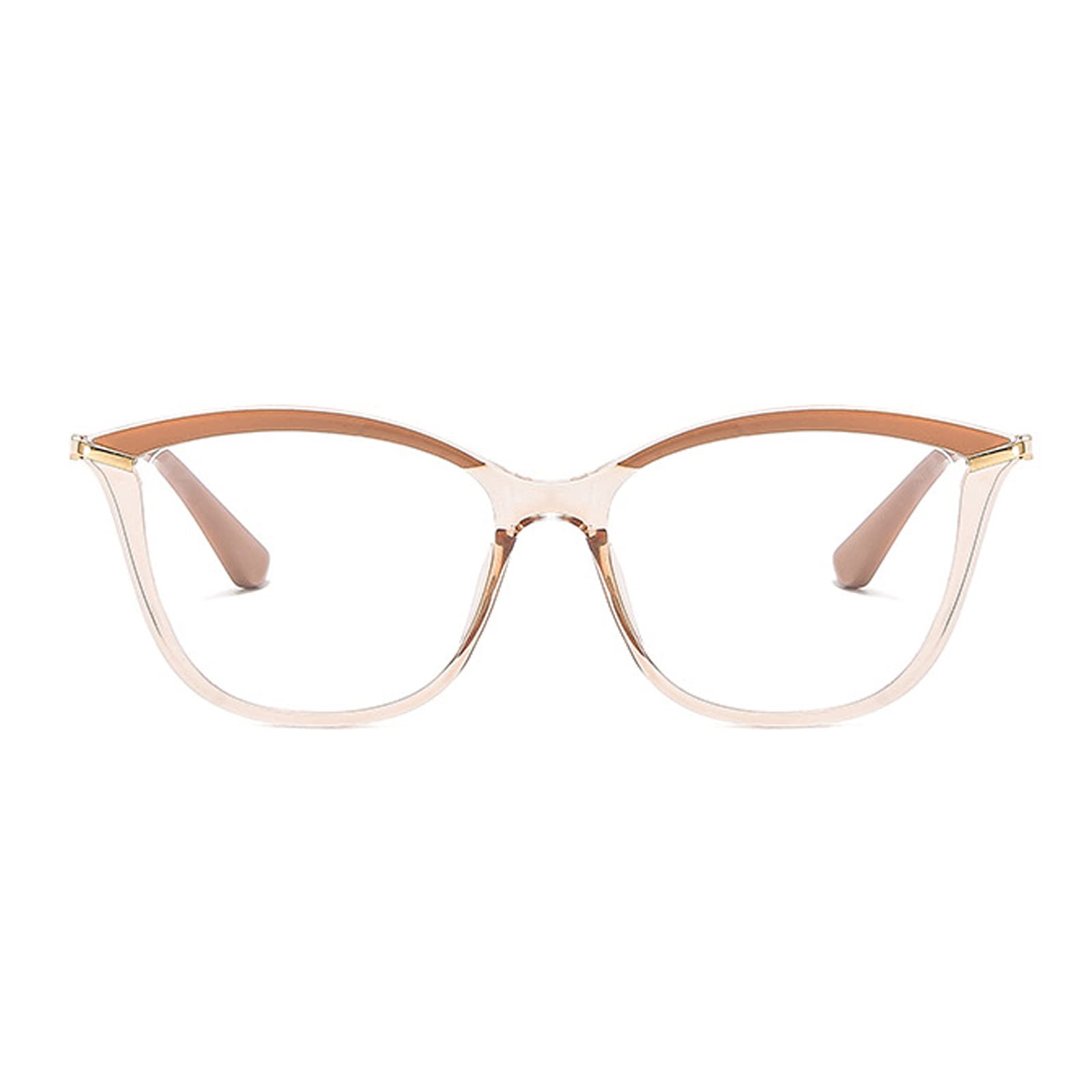 Cat Eye Reading Glasses for Women - Fashionable Myopia & Nearsighted Prescription Eyewear - Perfect for Work, Reading & Daily Use