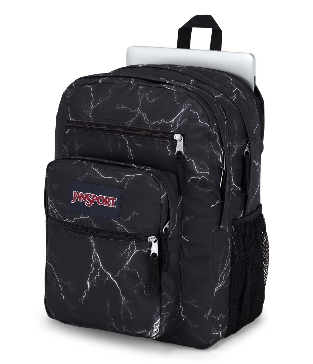JanSport Big Student Backpack with Electric Bolts - Durable School & College Backpack for Laptops, Books & Essentials | Perfect for Campus, Travel & Outdoor Adventures