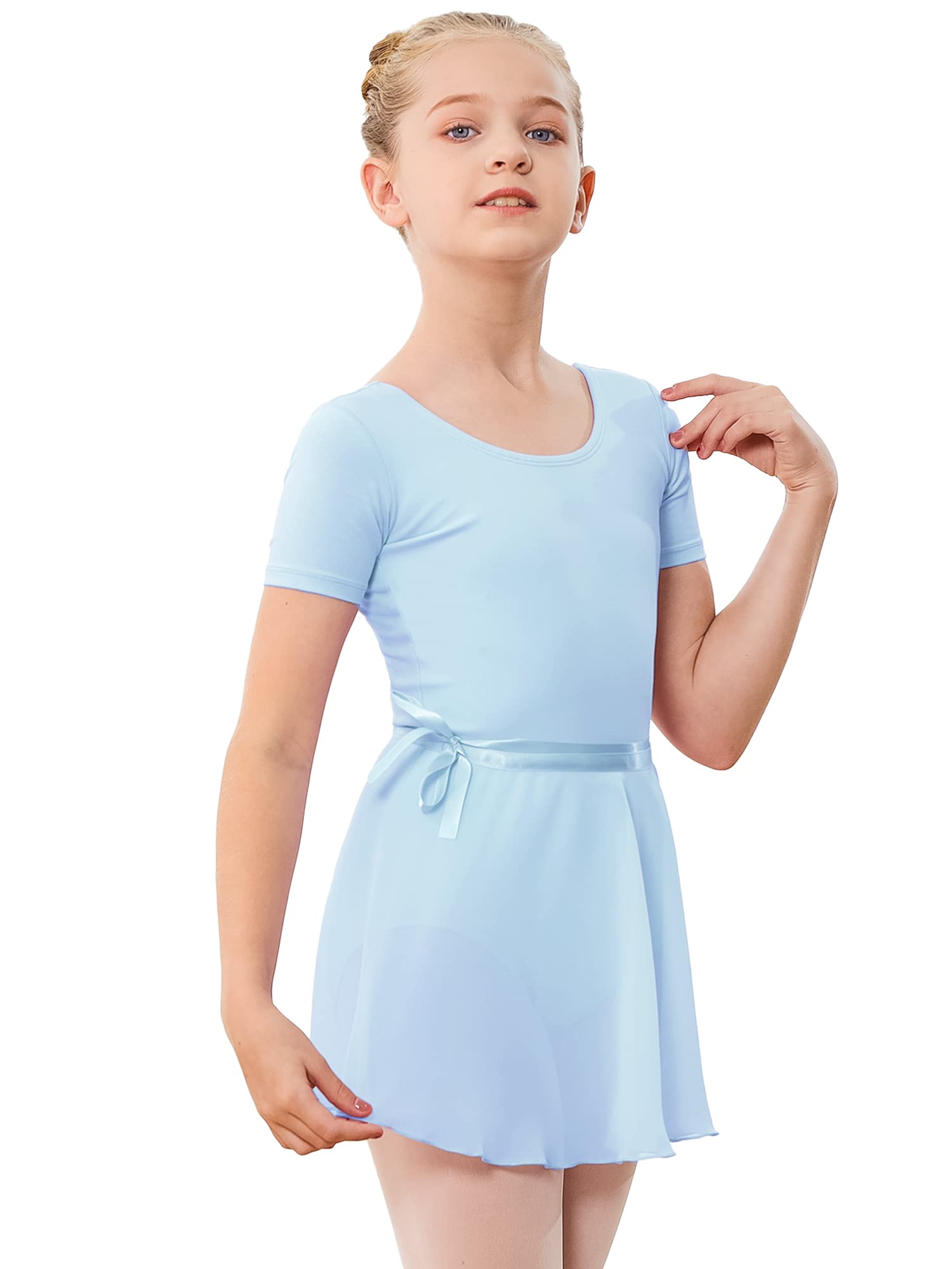 **Stelle Ballet Leotards for Girls - Toddler Dance Dress Outfit with Skirt & Tights (Toddler/Kids Sizes) - Perfect for Ballet Class, Recitals & Dance Performances**