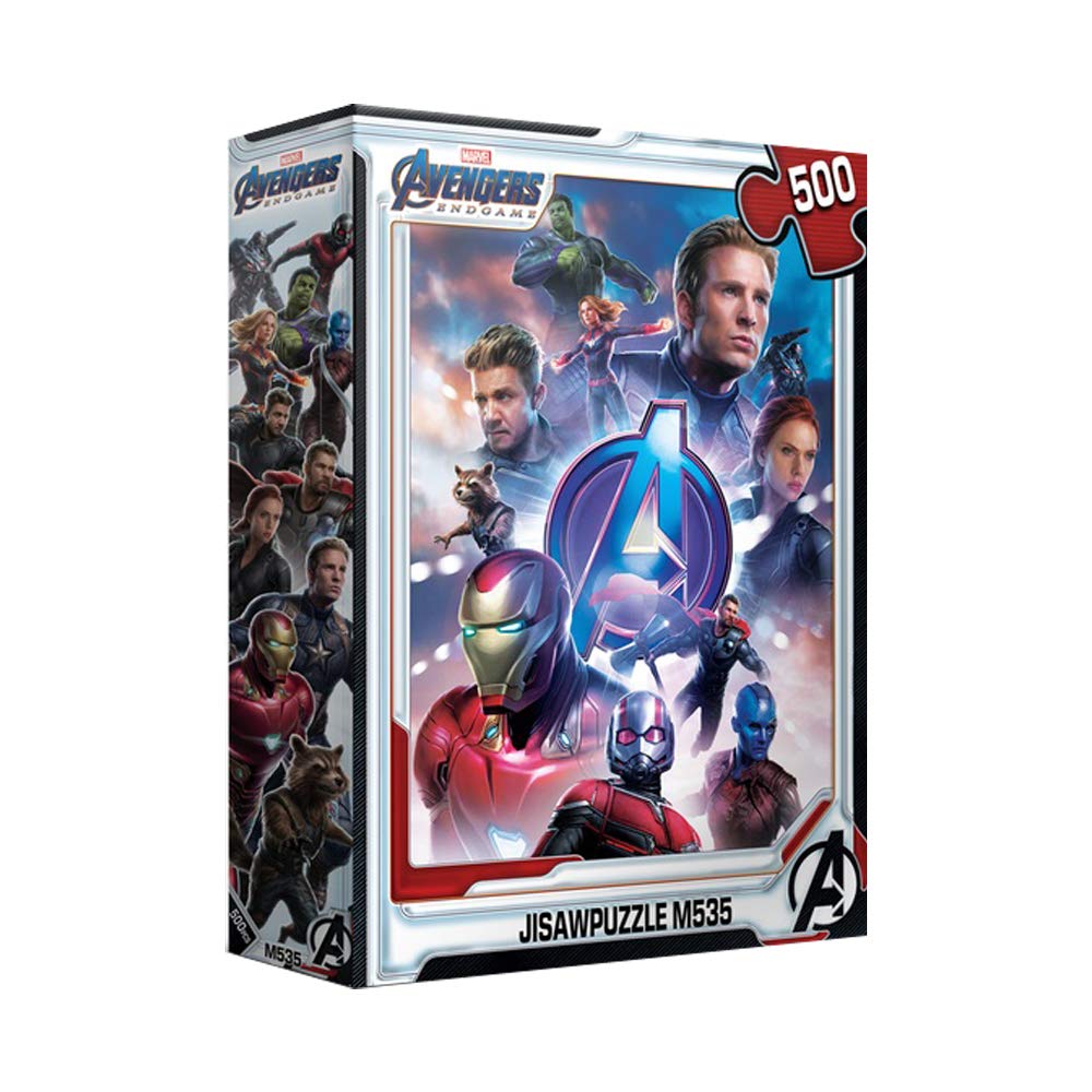 500-Piece Marvel Avengers Endgame II Jigsaw Puzzle for Adults & Teens - Perfect for Family Game Night, Stress Relief & Home Decor