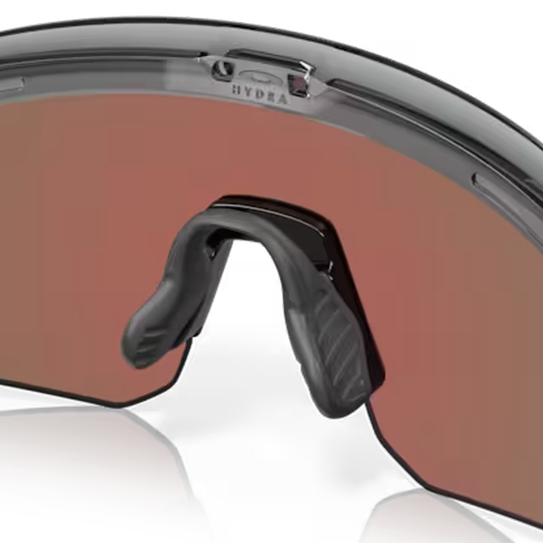 Oakley Hydra Crystal Black/Prizm Violet Sunglasses 0OO9229 922904 - Stylish UV Protection for Outdoor Sports & Driving