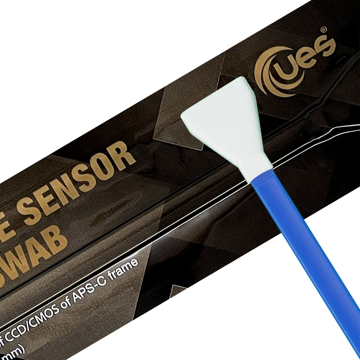 UES APSC16 Digital Camera APS-C Sensor Cleaning Kit – Compatible with Sony, Nikon, Canon DSLR & Mirrorless Cameras – 14pcs 16mm APS-C Swabs + 15ml Sensor Cleaner Solution – Perfect for CCD/CMOS Sensor Maintenance & Professional Photography Cleaning