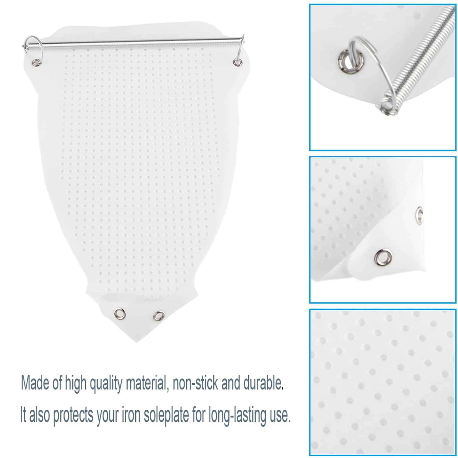 Electric Iron Shoe Cover - Protective Soleplate Guard for Most Irons | Durable Iron Plate Cover | Perfect for Travel & Home Ironing Safety