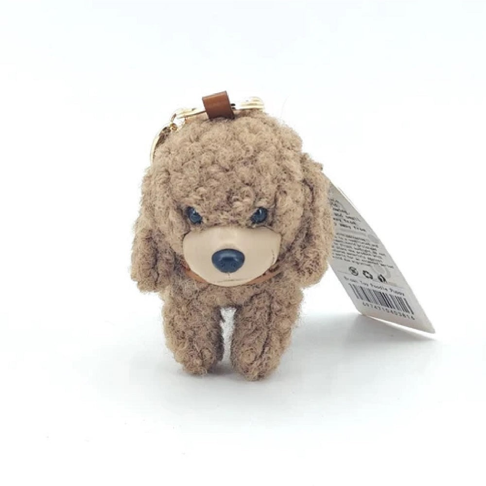 Brown and White Poodle Charm - Elegant Dog Lover Jewelry for Necklaces, Bracelets & DIY Crafts | Perfect Gift for Pet Owners