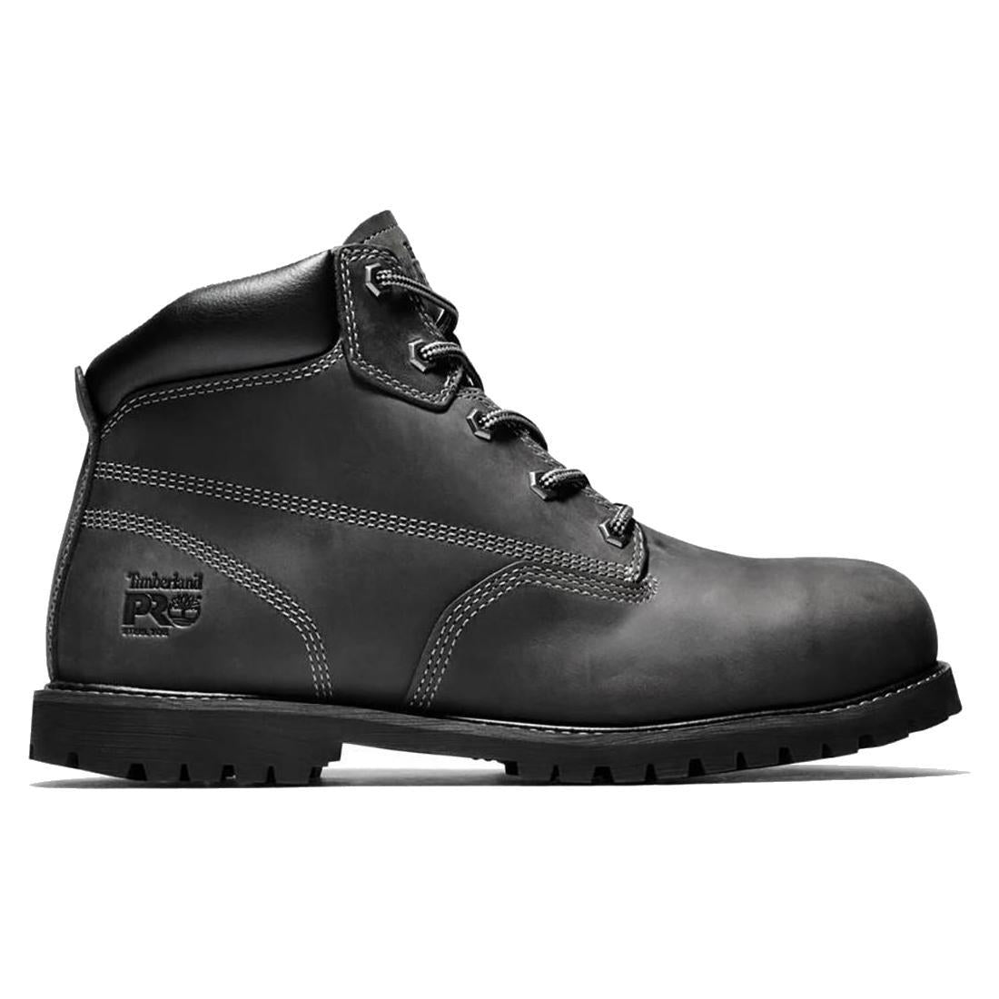 Gritstone 6 Inch Steel Toe Work Boot Black