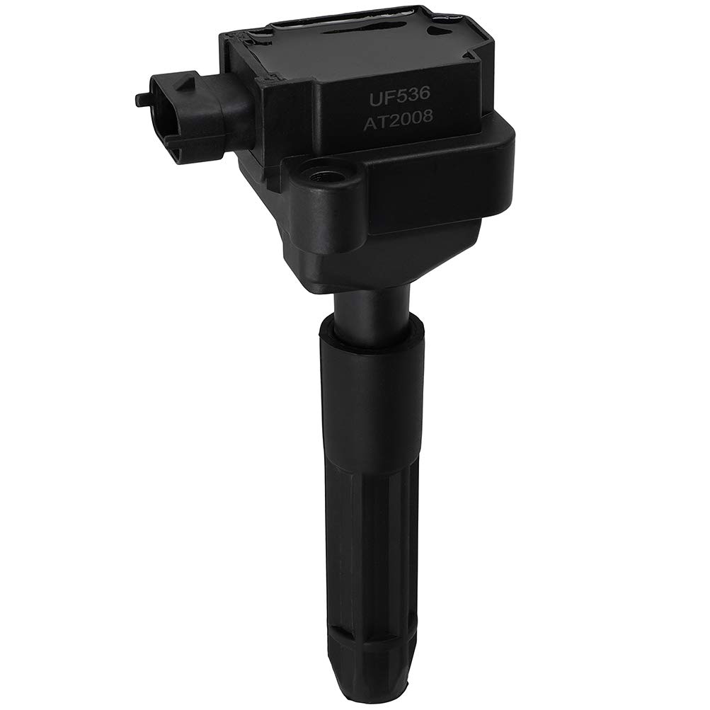 High Performance Ignition Coil Pack Replacement for Mercedes-Benz SLK230 2.3L (2001-2004) & C230 2.3L (2002) - Direct Fit UF536 C964 GN10604 - 1pc - Improves Engine Performance & Fuel Efficiency for Daily Driving & Highway Cruising