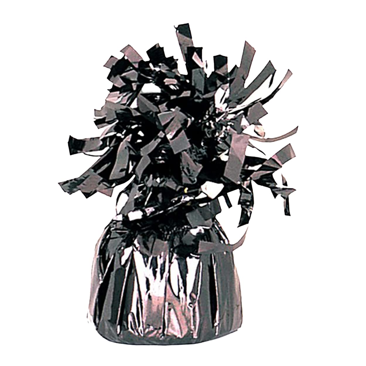 Foil Tassels Balloon Weights - Pack of 6 Decorative Party Balloon Anchors - One Size Purple for Birthday, Wedding & Baby Shower Decorations