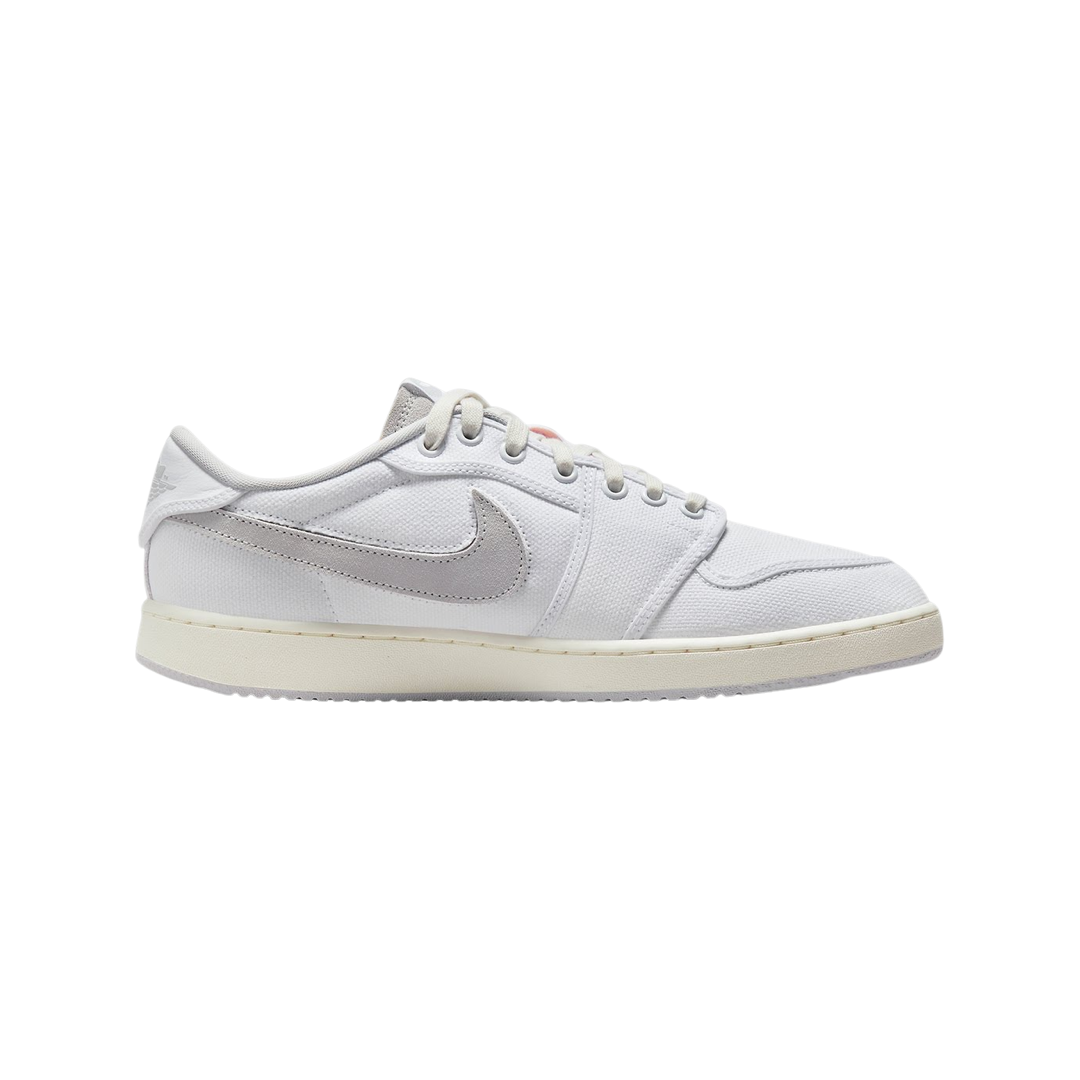 Air Jordan 1 KO Low SP Sneakers - White Neutral Grey Sail - Men's Basketball Shoes for Casual Wear & Street Style