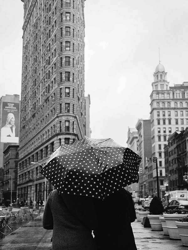 Flatiron Building New York City Skyline Art Print - Fifth Avenue Canvas Wall Decor for Home & Office