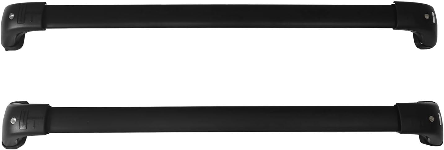 2014-2019 Toyota Highlander Aluminum Roof Rack Cross Bars - Heavy Duty Cargo Carrier for SUV - Perfect for Road Trips, Camping & Outdoor Adventures
