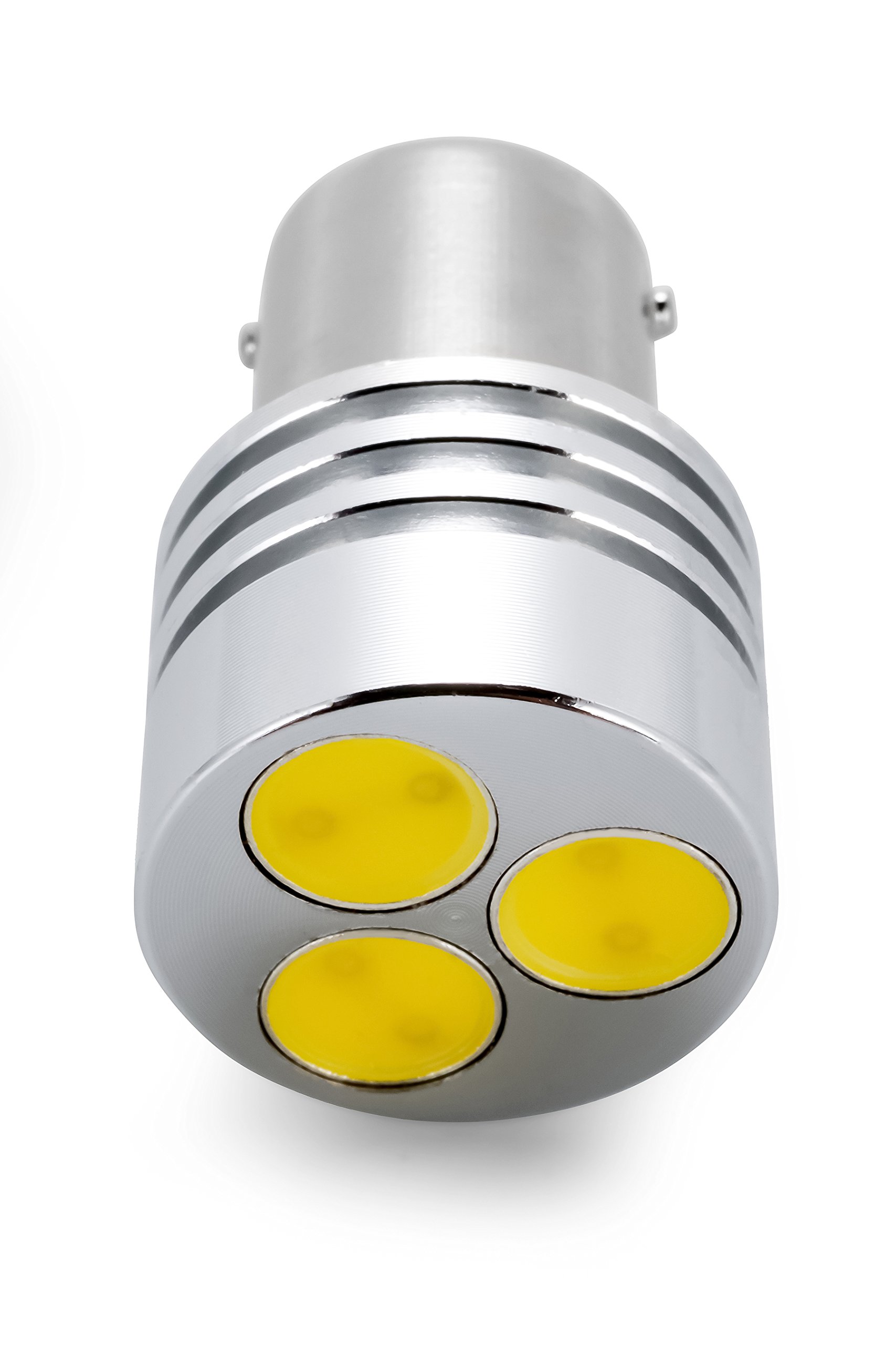 Camco RV LED Replacement Bulb - Bright White Light, 3 LEDs per Bulb, 12V (54617) - Perfect for Camper, Motorhome & Travel Trailer Interior Lighting