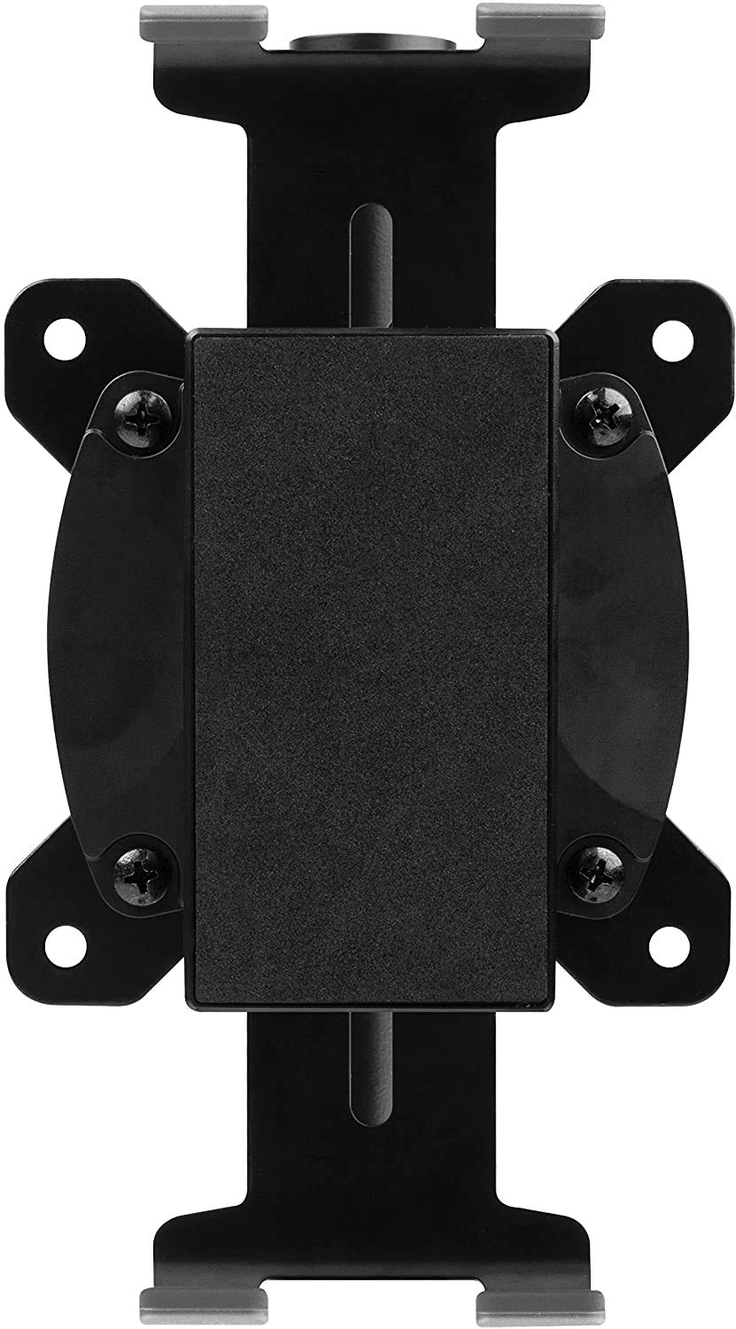 Duronic DMT1 Adjustable Tablet & Smartphone Holder - VESA 75/100 Compatible Desk Mount Stand for DM15 DM25 DM35 DM45 DM55 DM65 DMUSB DMDC DMG - Perfect for Office, Home, Kitchen & Bedroom Use