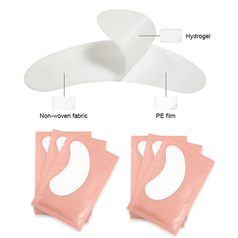 Professional Eyelash Extension Under Eye Pads for Sensitive Skin - Soft & Protective Eye Pads for Lash Extensions - Perfect for Salon & Home Use