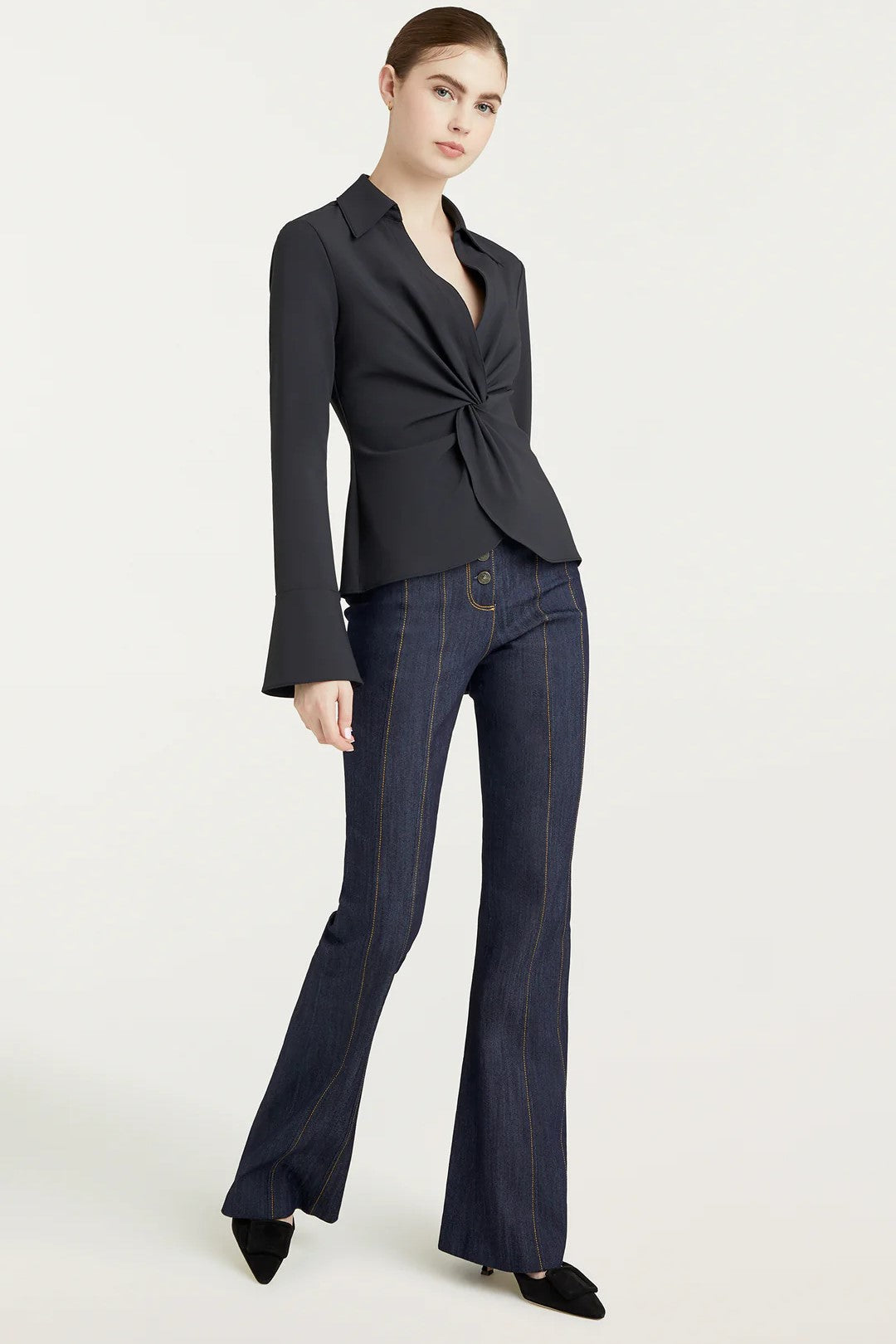 Cinq à Sept Mckenna Top - Women's Elegant Blouse for Work & Evening Out | Perfect for Office, Date Night & Special Occasions