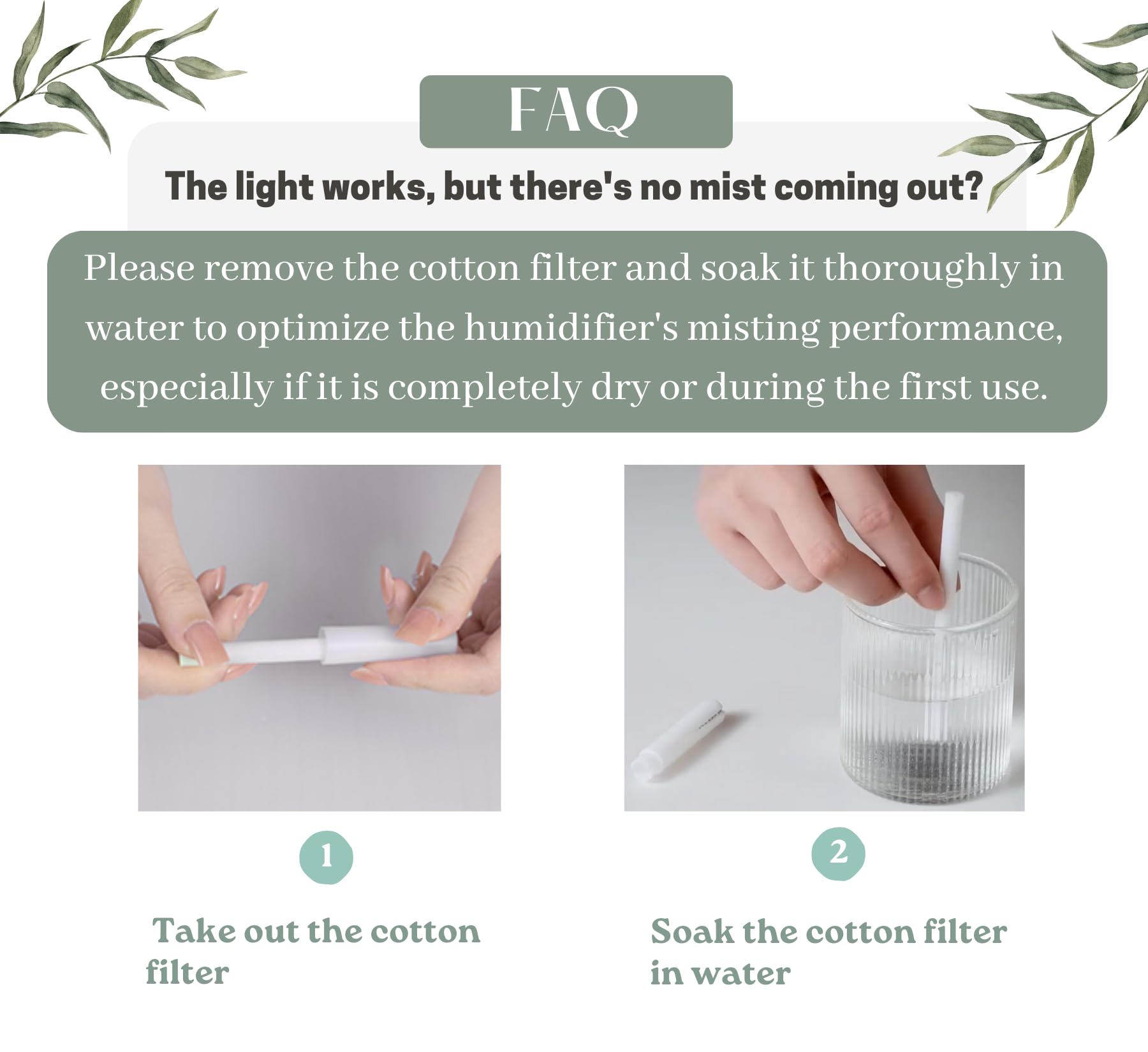 Ultrasonic Cool Mist Mini Humidifier for Bedroom - USB Powered Portable Air Humidifier with Night Light & Auto Shut-Off | Quiet Operation for Home, Office, Nursery, Travel, Plants & Baby Care | Perfect for Dry Air Relief & Better Sleep (Purple)