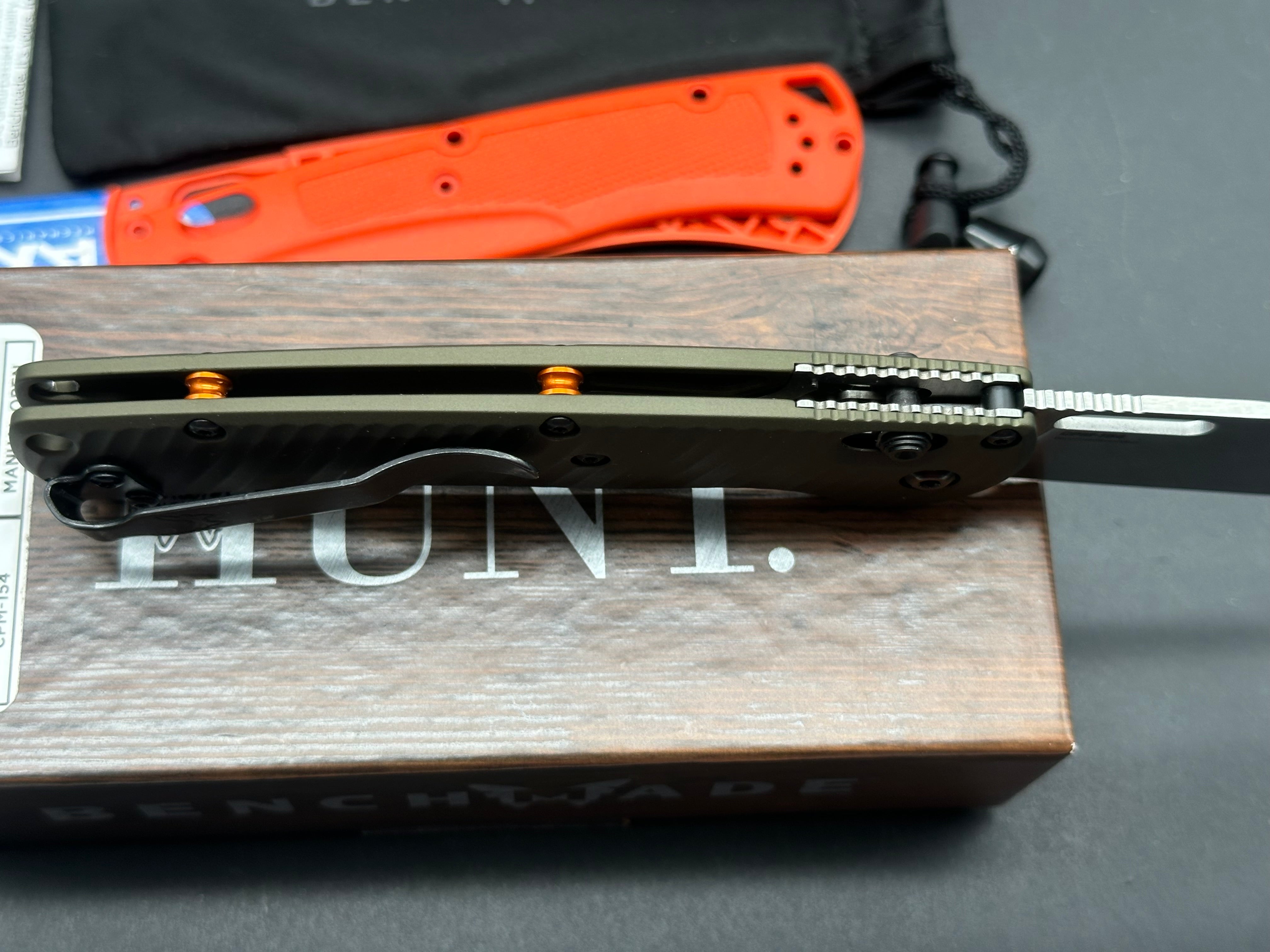 Benchmade Taggedout Folding Knife - 3.5