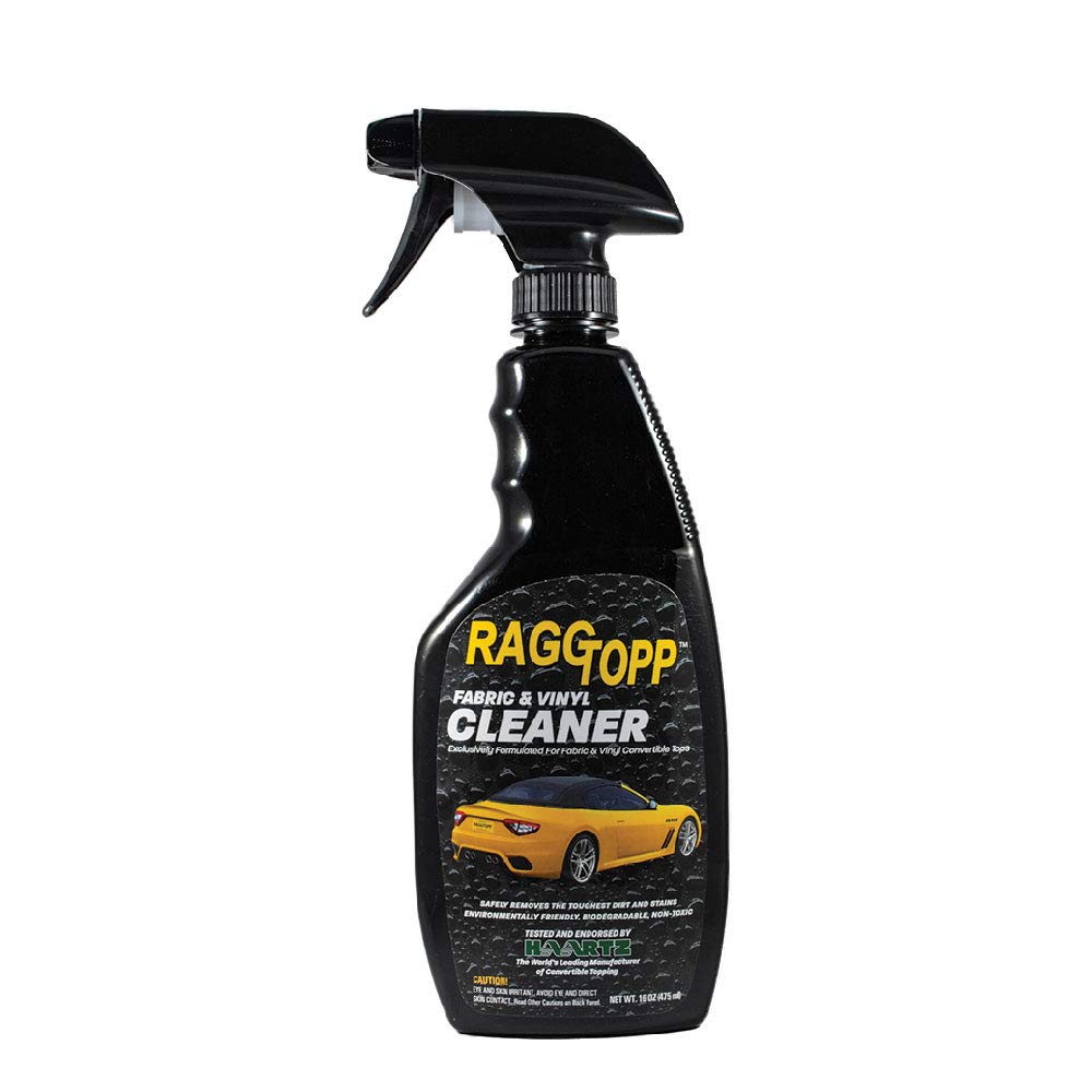 RAGGTOPP Premium Fabric & Vinyl Convertible Top Cleaner - Car Detailing Kit for Soft Top Maintenance & Protection | Perfect for Convertibles, Jeeps & Roadsters