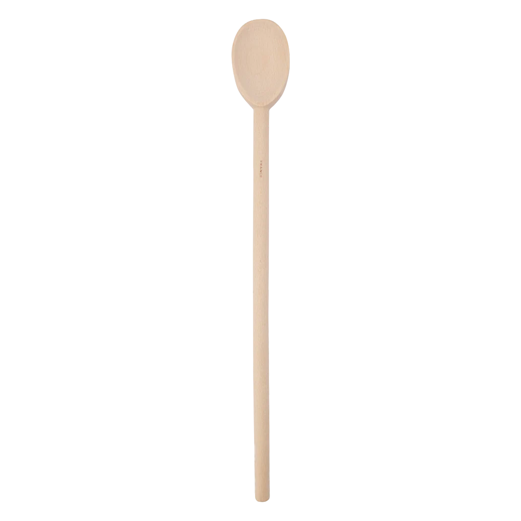 Premium Browne 18 Wooden Spoon - Natural Wood Cooking Utensil for Baking, Stirring & Serving - Ideal for Kitchen, Camping & BBQ Use