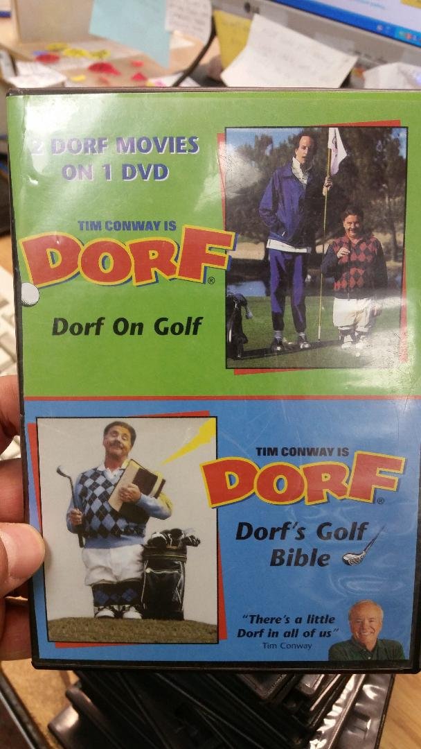 Dorf on Golf & Dorf's Golf Bible DVD - Instructional Golf Comedy for Beginners & Enthusiasts | Perfect for Home Practice & Entertainment