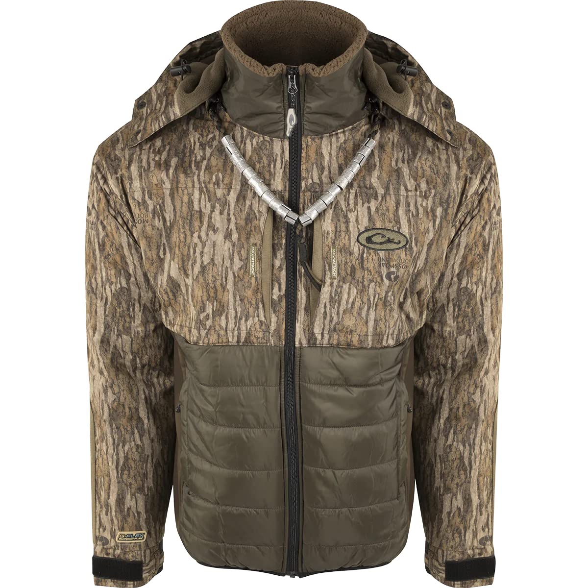 Drake Waterfowl LST Guardian Flex Double Down Eqwader - Waterproof & Breathable Insulated Hunting Jacket for Men | Warm Winter Waterfowl Hunting Gear for Duck & Goose Hunting in Wet Conditions