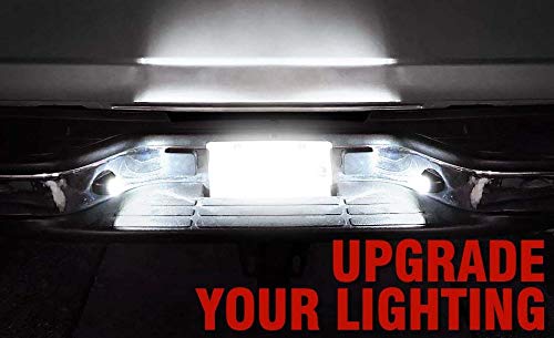 18 SMD LED License Plate Lights Replacement for Toyota Tacoma 2005-2015 & Tundra 2000-2013 - Bright White, Easy Installation, Waterproof - Perfect for Night Driving and Enhanced Vehicle Appearance