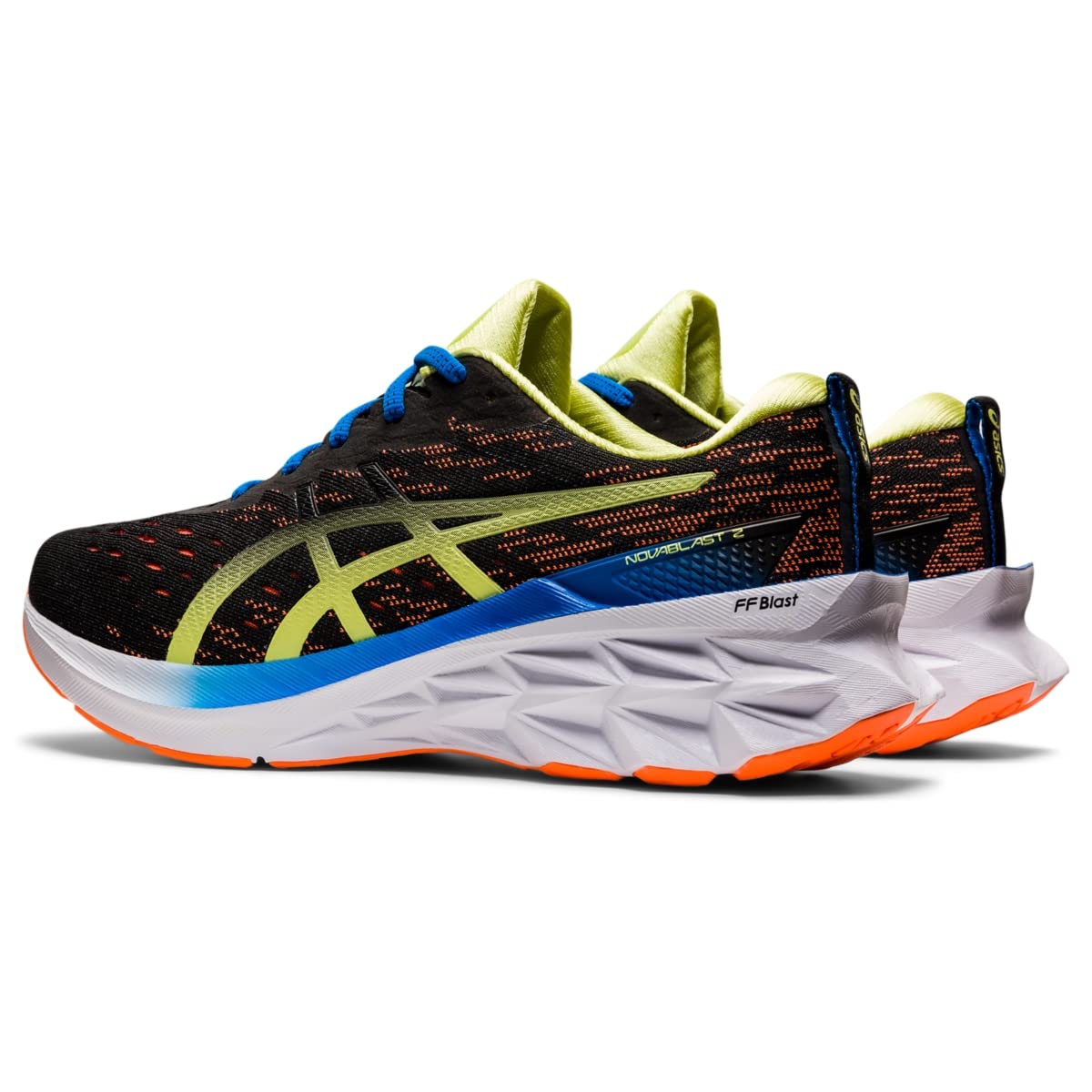 ASICS Men's NOVABLAST 2 Running Shoes - Lightweight Cushioned Sneakers for Jogging, Gym Workouts & Daily Walking | Breathable Mesh & Shock Absorption