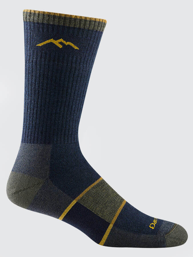 Darn Tough 1405 Men's Hiker Boot Midweight Hiking Socks with Full Cushion - Comfortable & Durable for Outdoor Adventures, Backpacking & Trail Running