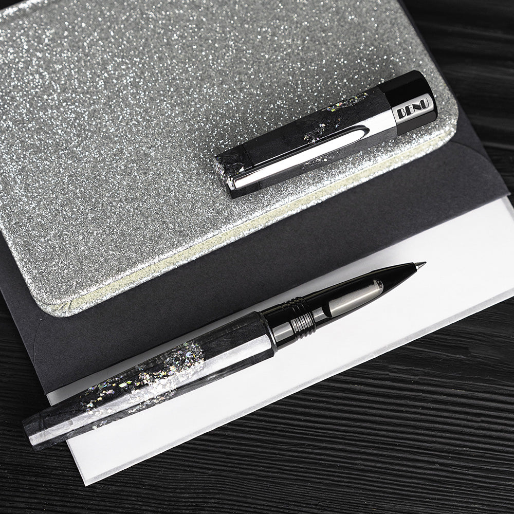 Benu Euphoria Rollerball Pen - Premium Caviar Design Luxury Writing Pen for Professionals & Gifts - Perfect for Office, Journaling & Special Occasions
