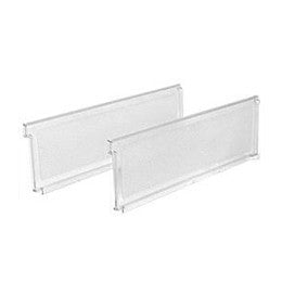 Durable Label Holders Pack of 4 - Waterproof & Reusable for Organizing Files, Folders & Storage Boxes - Perfect for Office, School & Home Organization