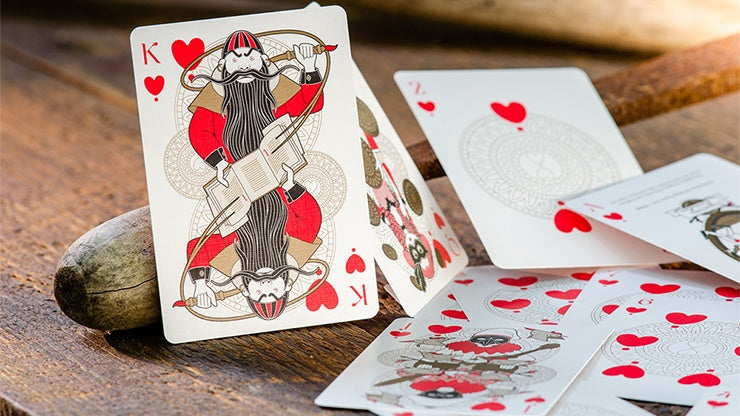 Pinocchio Vermilion Red Playing Cards - Premium Quality Deck for Magic Tricks, Poker, and Card Games | Perfect for Collectors and Card Enthusiasts