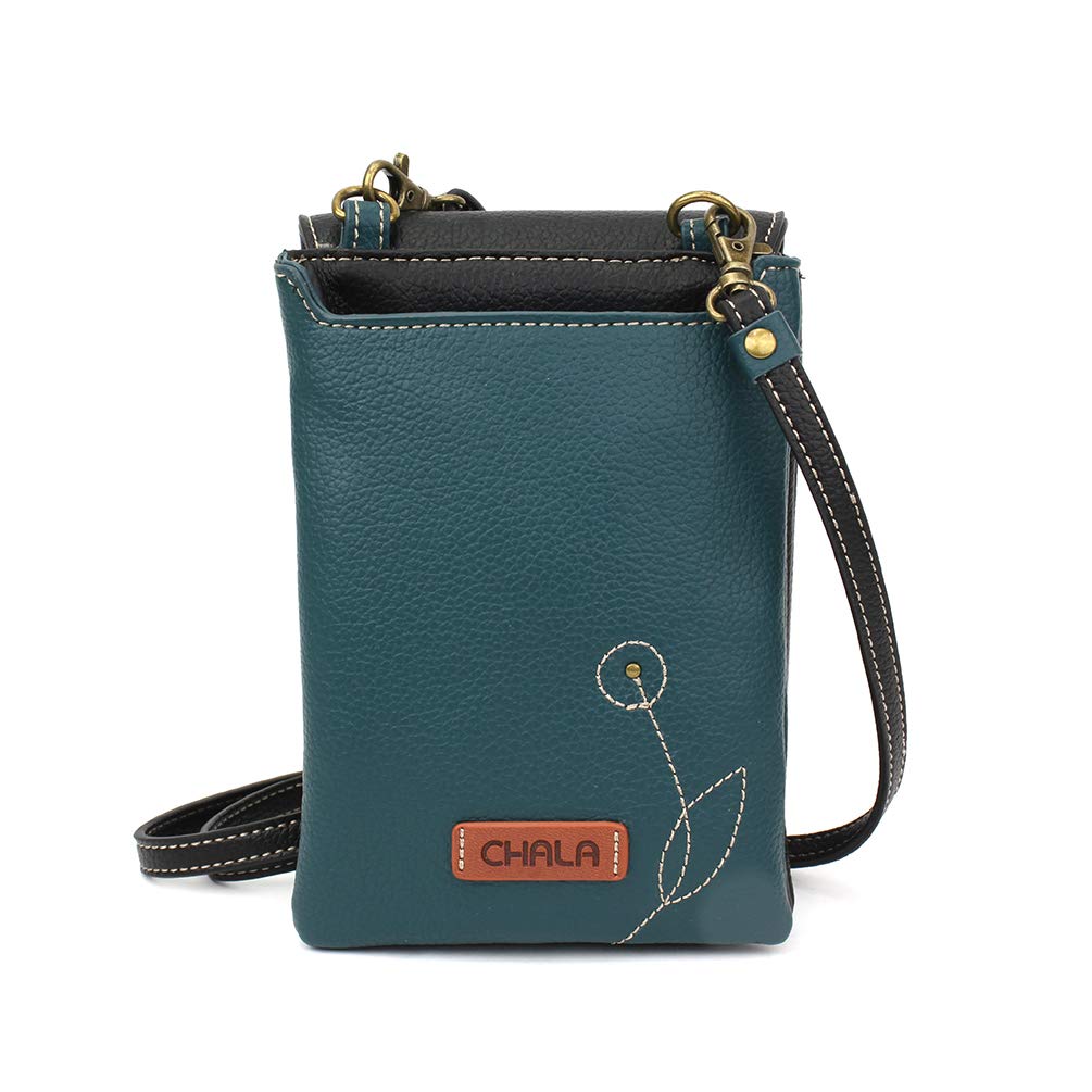 CHALA RFID Blocking Criss Crossbody Phone Purse for Women - Genuine Faux Leather Adjustable Strap Handbag | Perfect for Travel, Shopping & Everyday Use