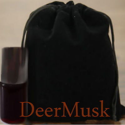 Authentic Wild Central Asian Deer Musk Kasturi Attar Oil - 3ml Pure Pheromone Perfume for Men & Women | Natural Aphrodisiac for Romantic Evenings, Meditation & Spiritual Practices