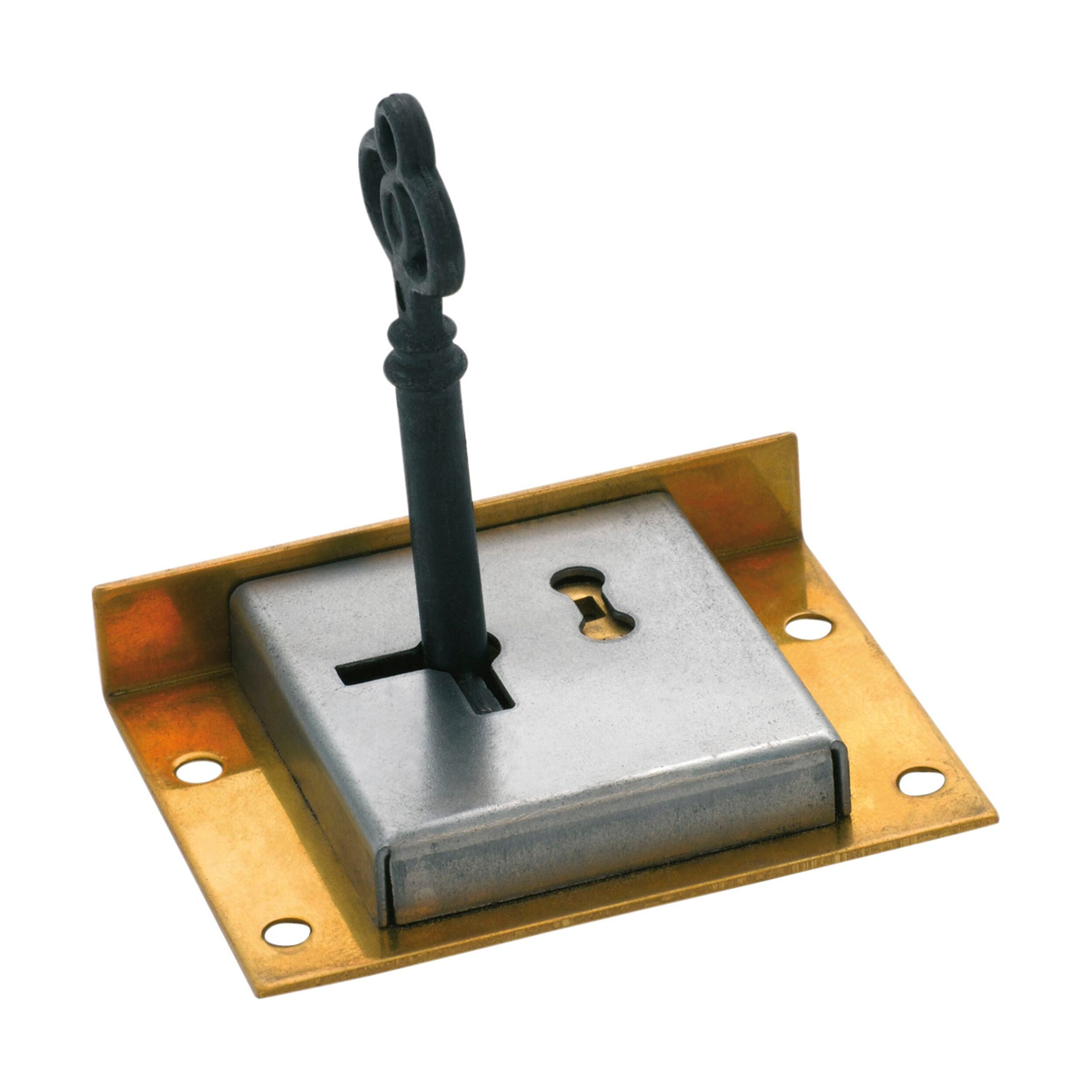 4006 Drawer Till Lock - 48mm x 63mm (H x W) - Secure Cash Register & Filing Cabinet Lock for Retail Stores and Offices