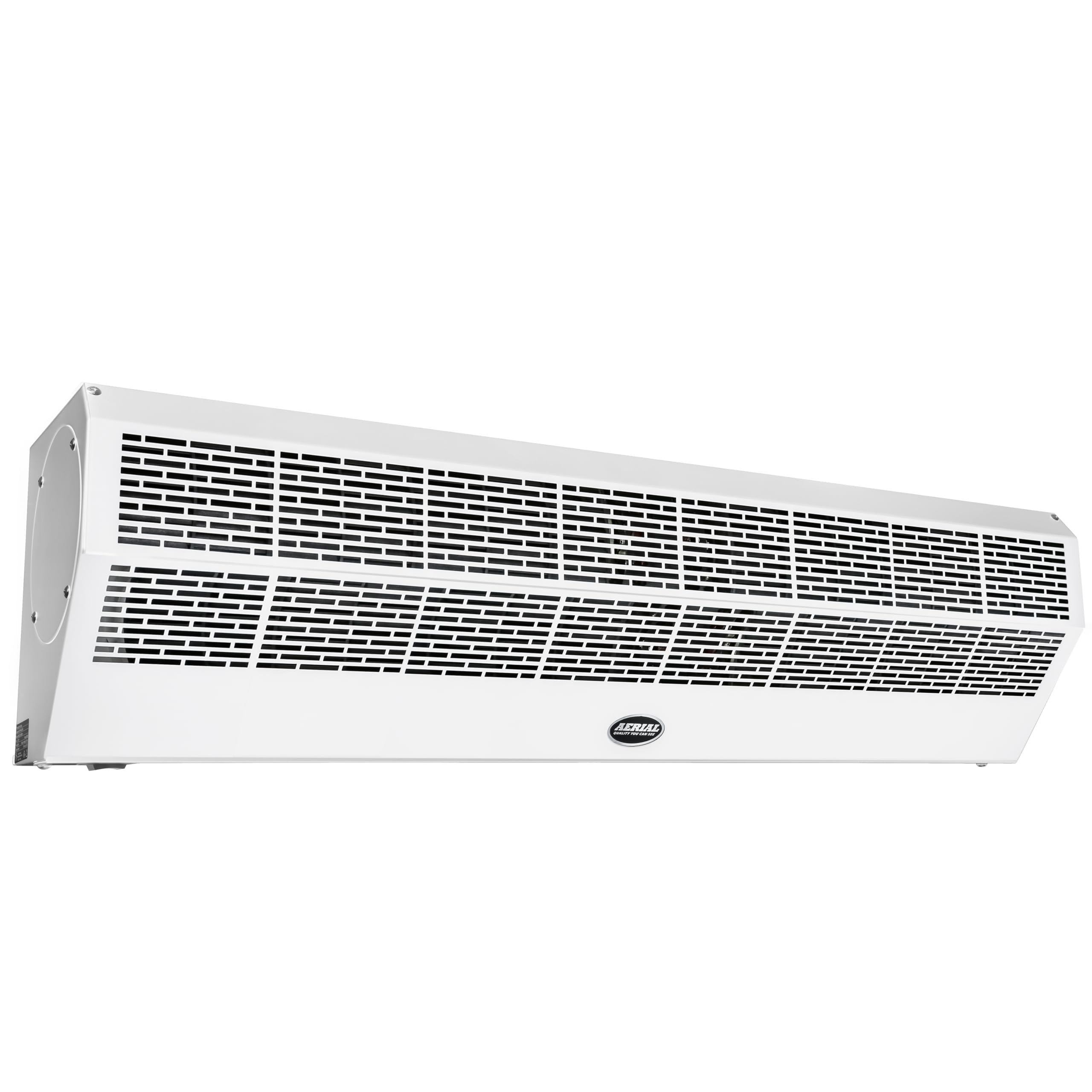 DuraSteel 40 Inch White Wall Mounted Air Curtain Fan - Heavy Duty Commercial Grade UL Certified Air Door with Magnetic Switch - Ideal for Restaurants, Retail Stores & Warehouse Entrances | Aerial Titan-1