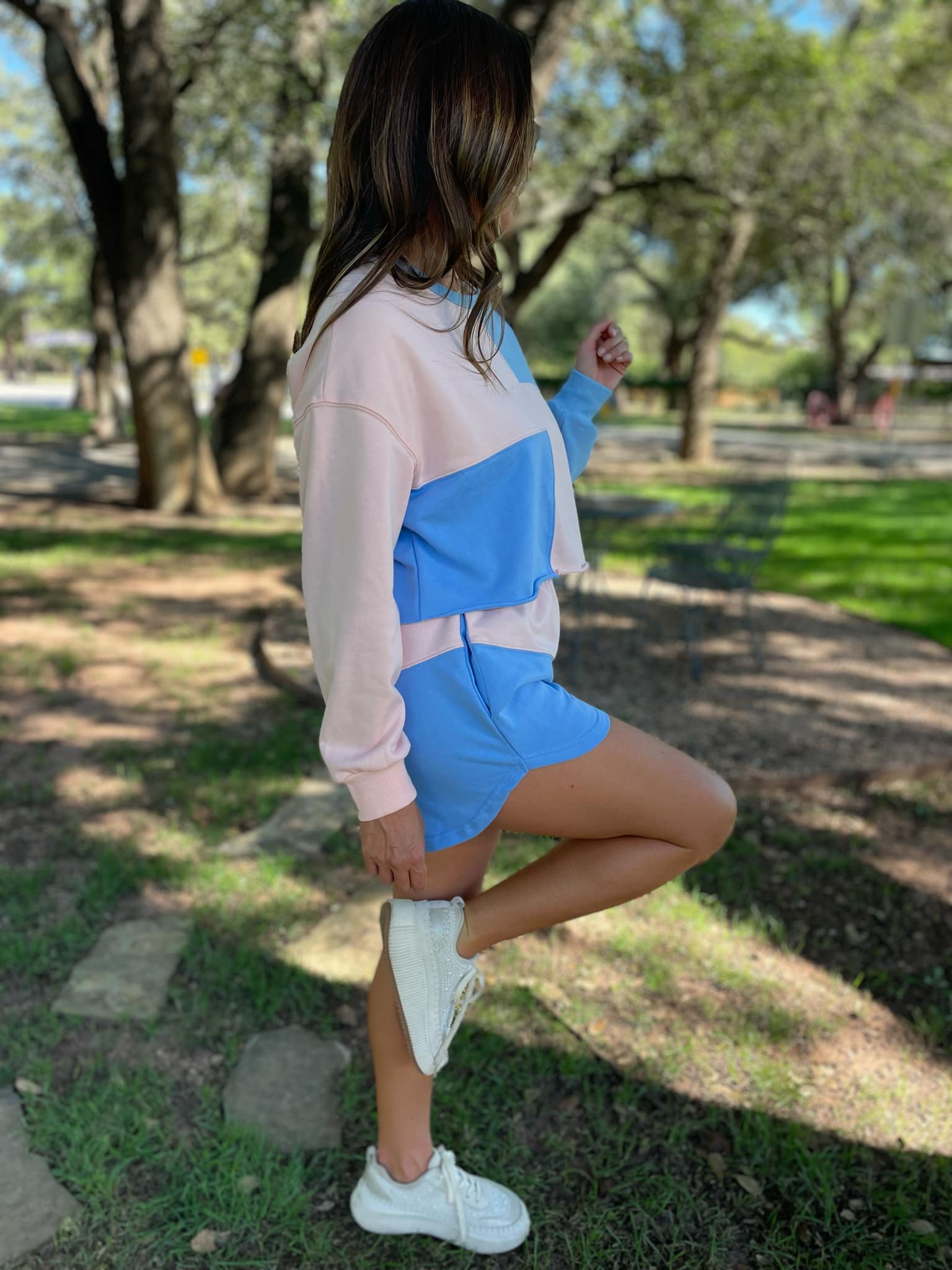 PREORDER: Stylish Colorblock Sweater & Pants Set in 2 Colors - Perfect for Fall/Winter Outfits & Cozy Loungewear