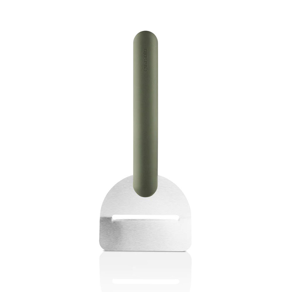 Premium EVA SOLO Green Stainless Steel Cheese Slicer - Ergonomic Kitchen Tool for Hard & Soft Cheeses - Perfect for Charcuterie Boards, Wine Pairings & Gourmet Cooking