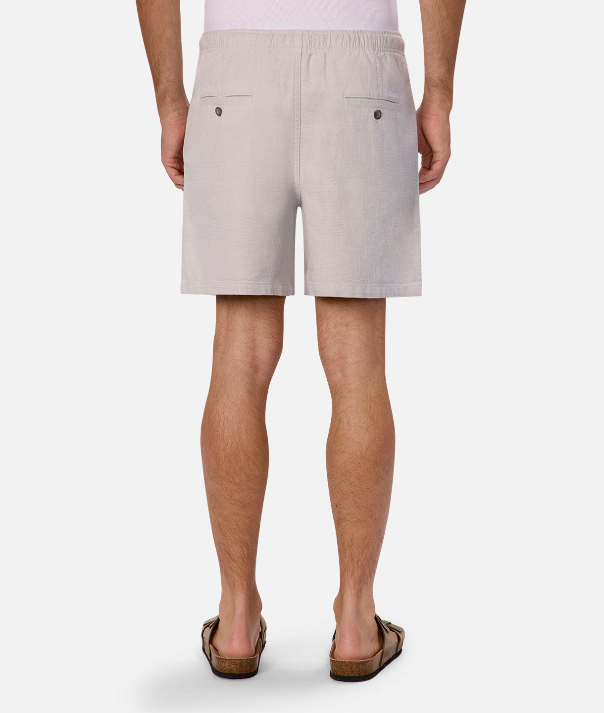 Mallorca Shorts for Men - Light Grey Casual Summer Shorts | Comfortable & Stylish for Beach, Travel & Outdoor Activities