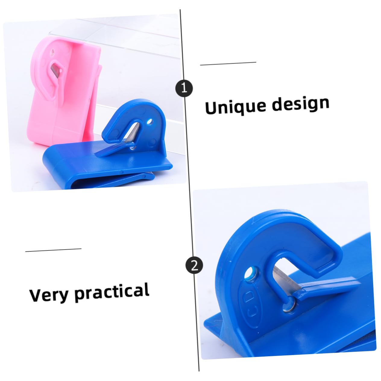 ABOOFAN 3-Piece Balloon Cutter Set - Ribbon & Latex Balloon Cutting Tool for Party Supplies, Easy to Use Plastic Balloon Bursting Accessories - Perfect for Birthday Parties, Baby Showers & Clown Performances