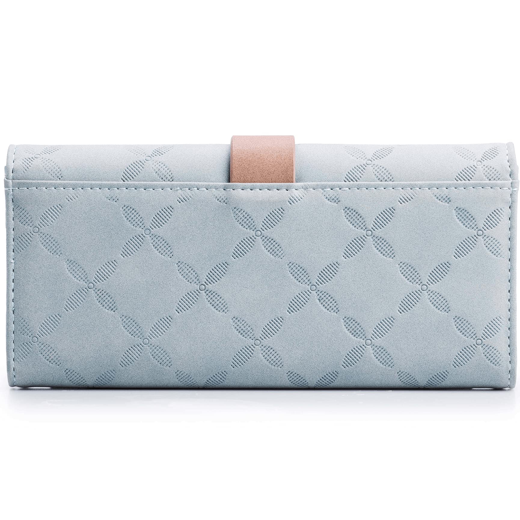 PAULO SERINI® Women's Vegan Leather Wallet with Coin Purse & Card Holder - Slim RFID Blocking Wristlet Clutch for 9 Cards - Perfect Birthday Gift for Her (9 Color Options) | Everyday Use, Travel & Special Occasions