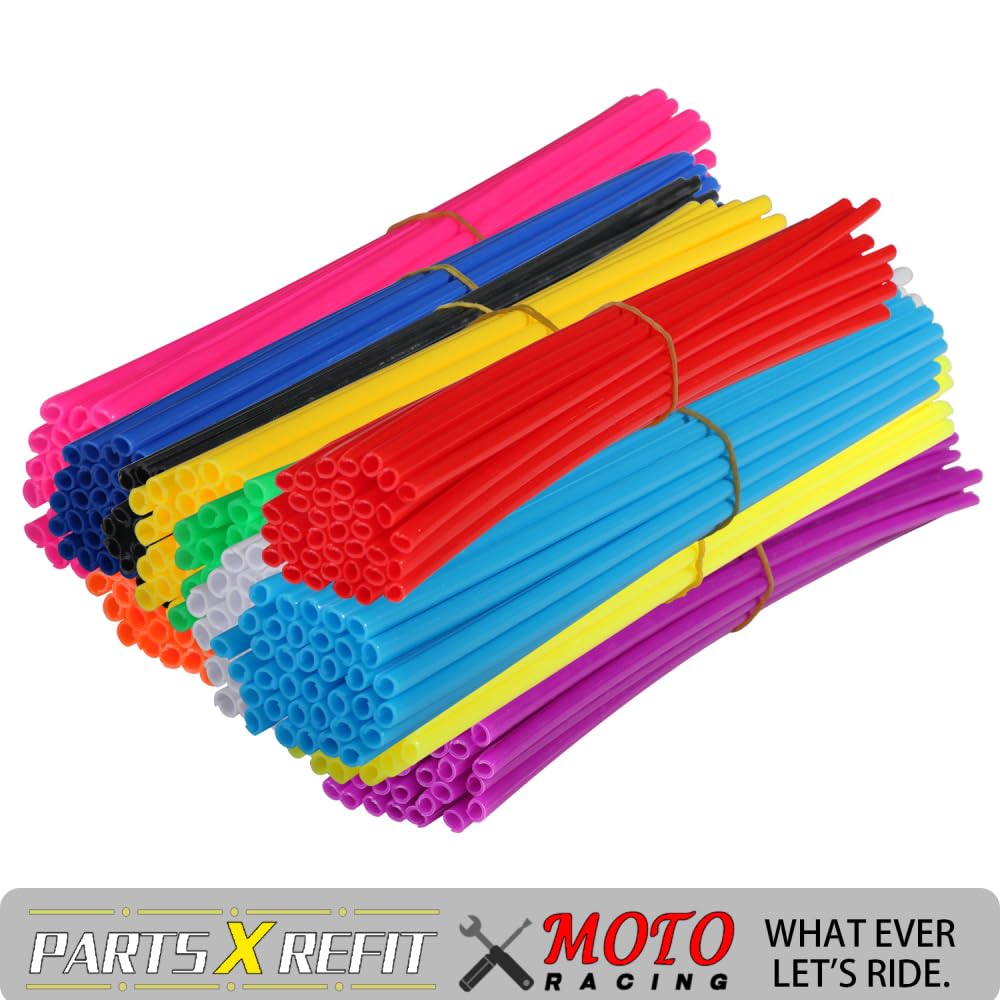 JFG RACING Universal 72Pcs Bike Spoke Covers for 8