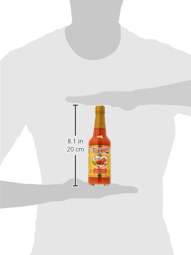 Marie Sharp's Fiery Hot Habanero Pepper Sauce - 5oz (148ml) | All-Natural Belizean Hot Sauce | Perfect for Tacos, Wings & Grilling | Spicy Condiment for Cooking & BBQ