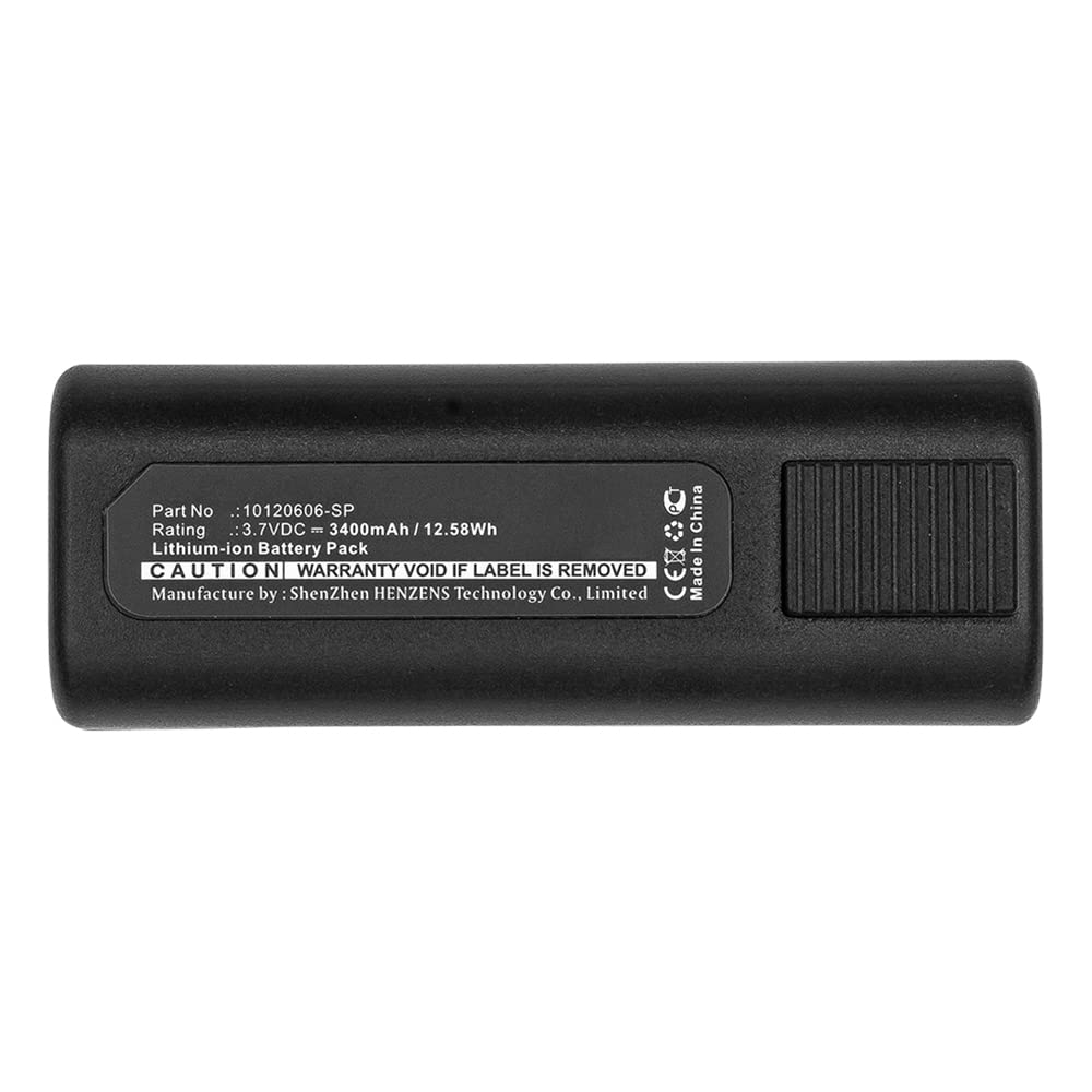 Synergy Digital 3.7V 3400mAh Li-ion Replacement Battery for 10120606-SP Thermal Camera - Perfect for Industrial Inspections, Home Energy Audits & Electrical Maintenance