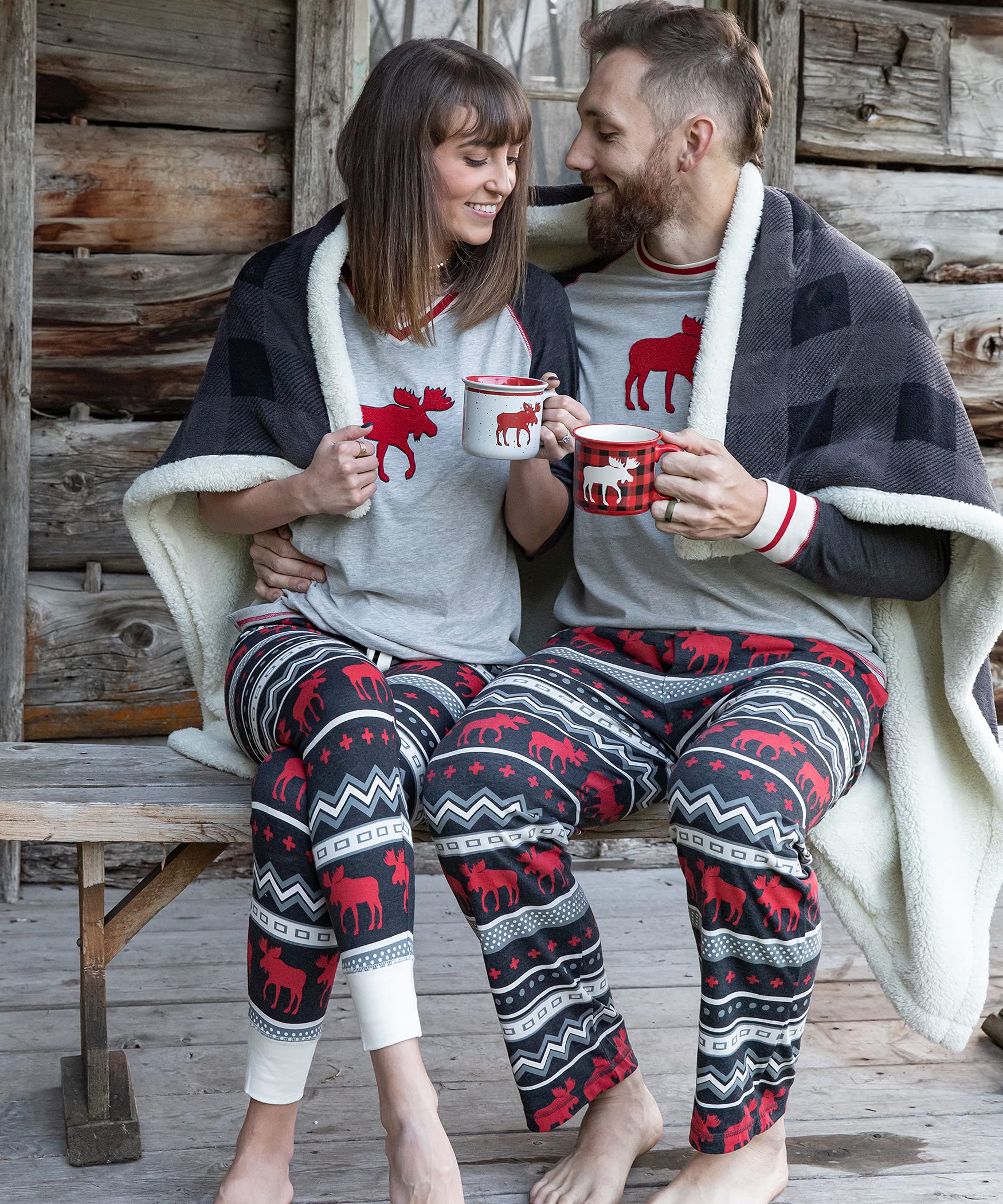 Lazy One Animal Print Men's Pajama Pants - Soft Lounge Pants for Sleep & Relaxation - Cozy Separate Bottoms for Home, Travel & Gifts