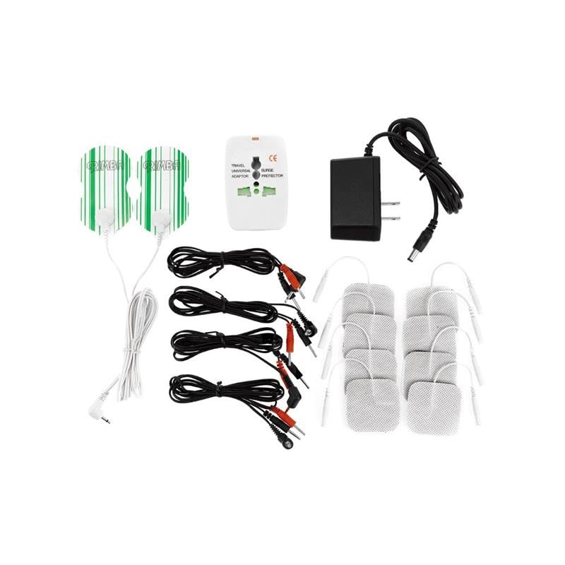 Electro Sex Power Box Set with LCD Display - E-Stim Device for Pleasure & BDSM Play - Perfect for Couples & Solo Use