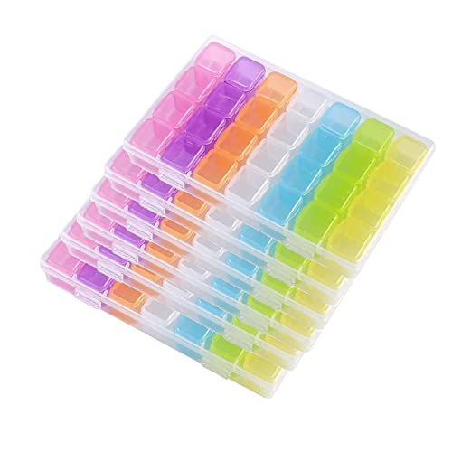 6 Pack Colorful Diamond Painting Box