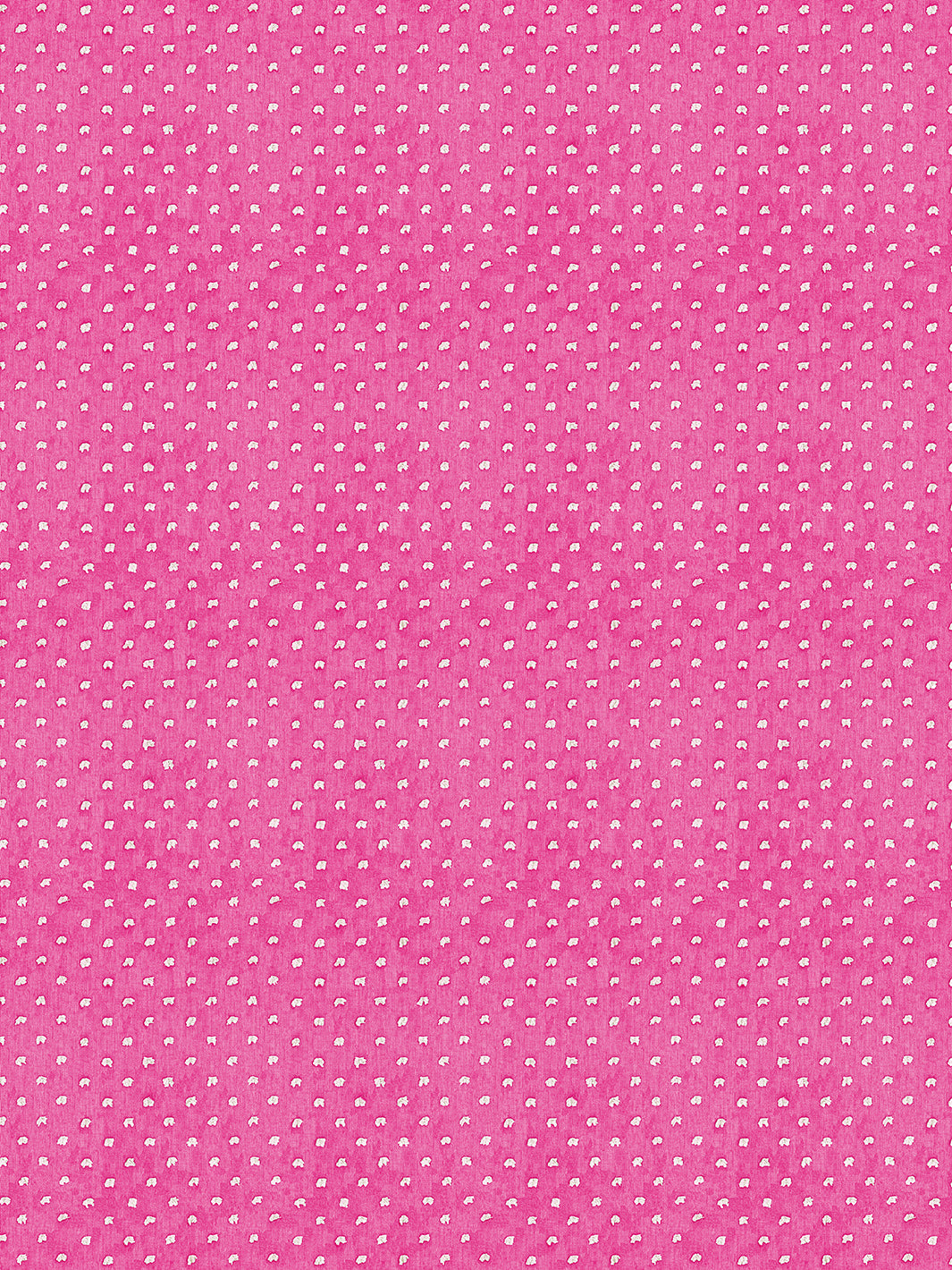 Sarah Jessica Parker Dotted Swiss Wallpaper - Raspberry Floral Pattern for Bedroom & Living Room Decor