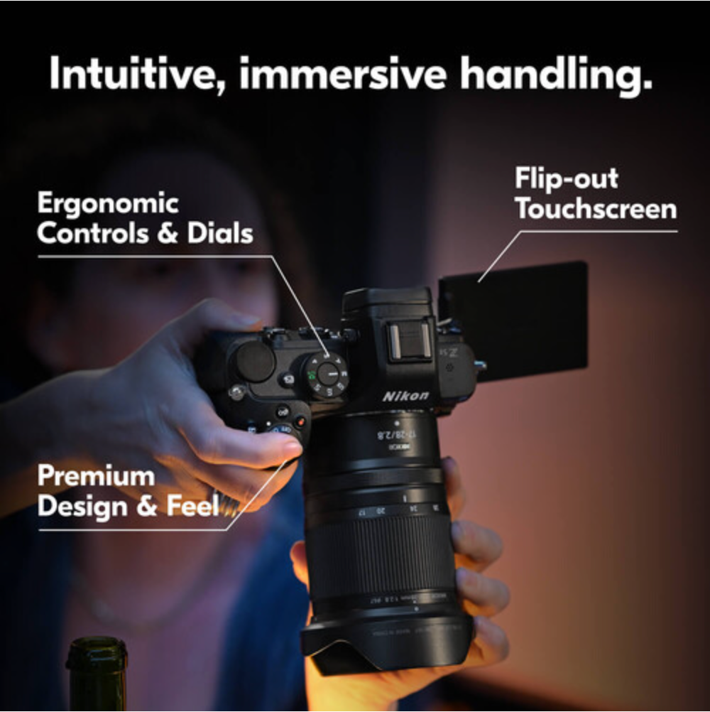 Nikon Z5II Full Frame Mirrorless Camera with NIKKOR Z 24-50mm f/4-6.3 Lens - Professional Photography for Travel, Vlogging & Portrait Shooting