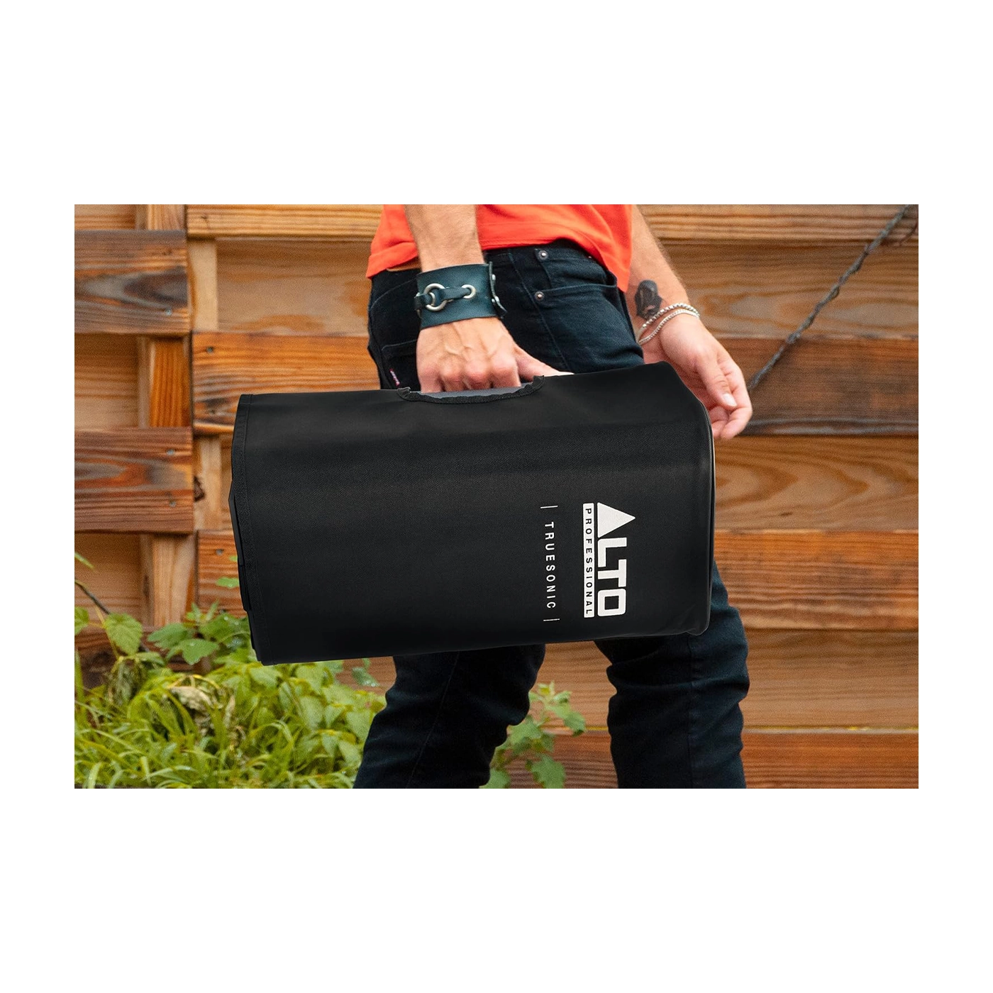 Alto Professional TS408 Loudspeaker Slip-On Cover - Durable Speaker Protection for Live Performances, DJ Gigs & Studio Use